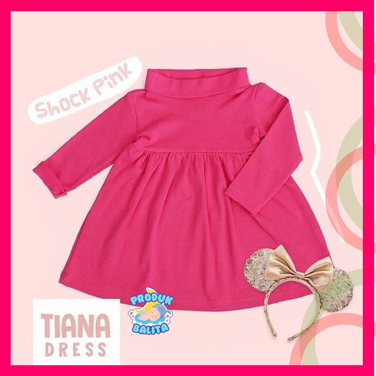 Gamis Anak Terlaris Tiana Dress Baju Bayi Anak Perempuan Murah Usia 1-5 Tahun Terlaris