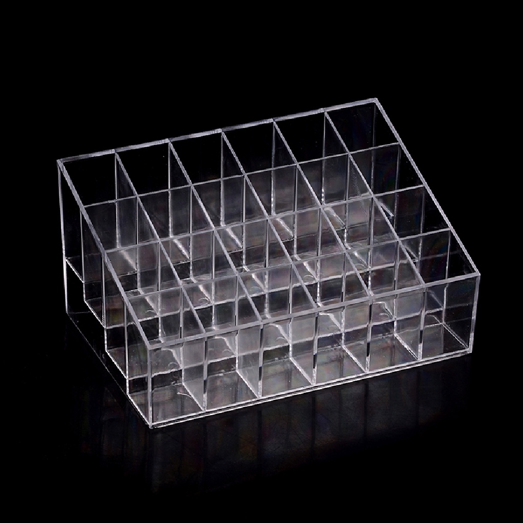 [OOID] 24/36/40 Lipstick Holder Display Stand Cosmetic Organizer Makeup Case Acrylic ID