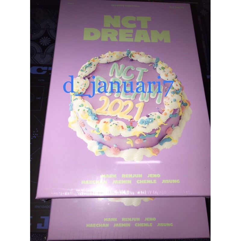 Ready Stock Sharing Seasons Greetings NCT Dream 2021 - SG NCT Dream benefit synnara
