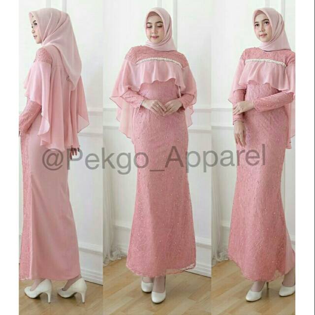 Dress Senja by Pekgo Apparel, baju kondangan, baju engagement, kebaya wisuda, dress kebaya
