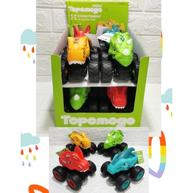 Mainan Mobil Topomogo Dino Truck