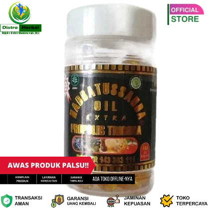 Habbatussauda Oil plus Propolis Trigona isi 60 Kapsul Jogja Natural Herbal