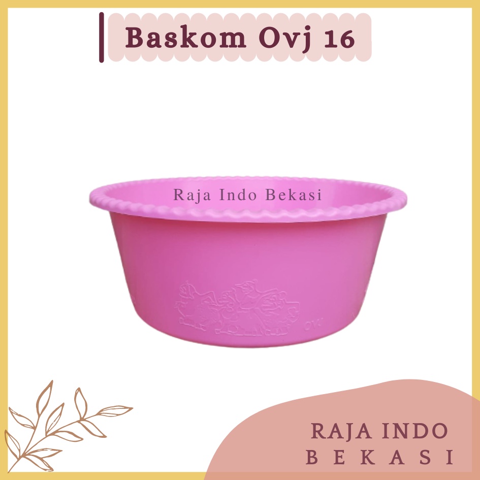 RAJAINDOBEKASI Tebal Baskom Waskom Wakul Ovj 16 Mangkok Besek /Waskom / Baskom Berkatan Wakul Nasi Hajatan Original