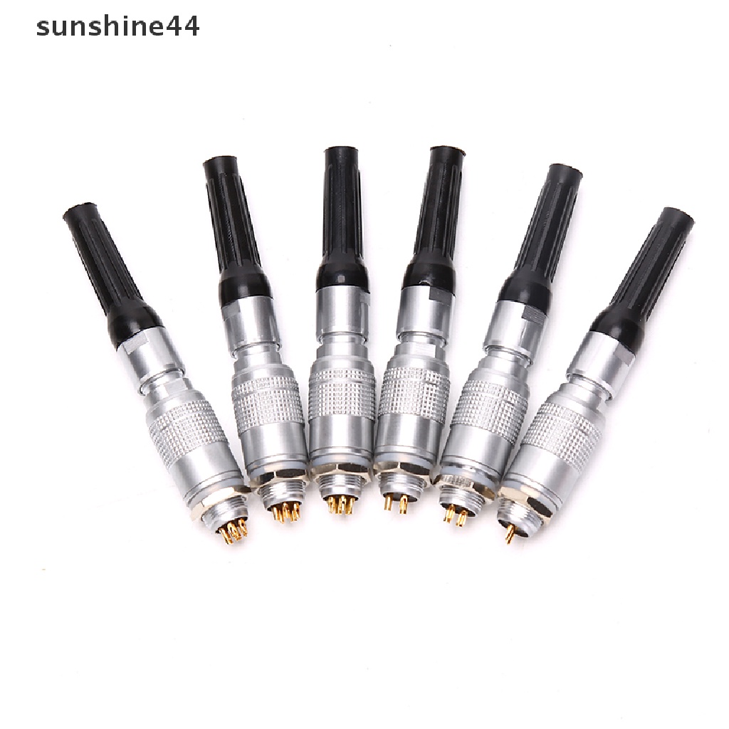 Sunshine Konektor Sensor Sirkular YC8 Mini Push Pull Self Lock 2-7 Pin