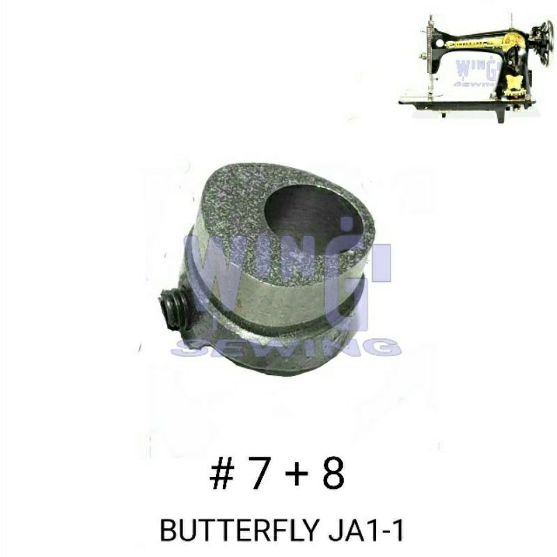 No 7 No 8 BUTTERFLY Cam Pengatur Kasar Halus Mesin Jahit Tradisional