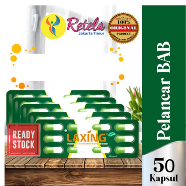 

Laxing Pelancar Bab - Isi 5 Strip atau 50 Kapsul