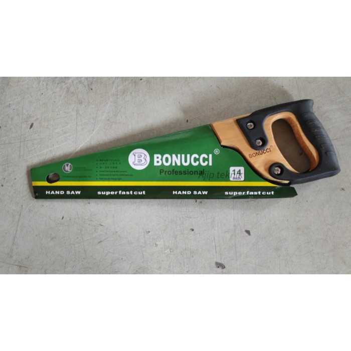 Gergaji kayu bonucci 14 inch gergaji handle kayu murah