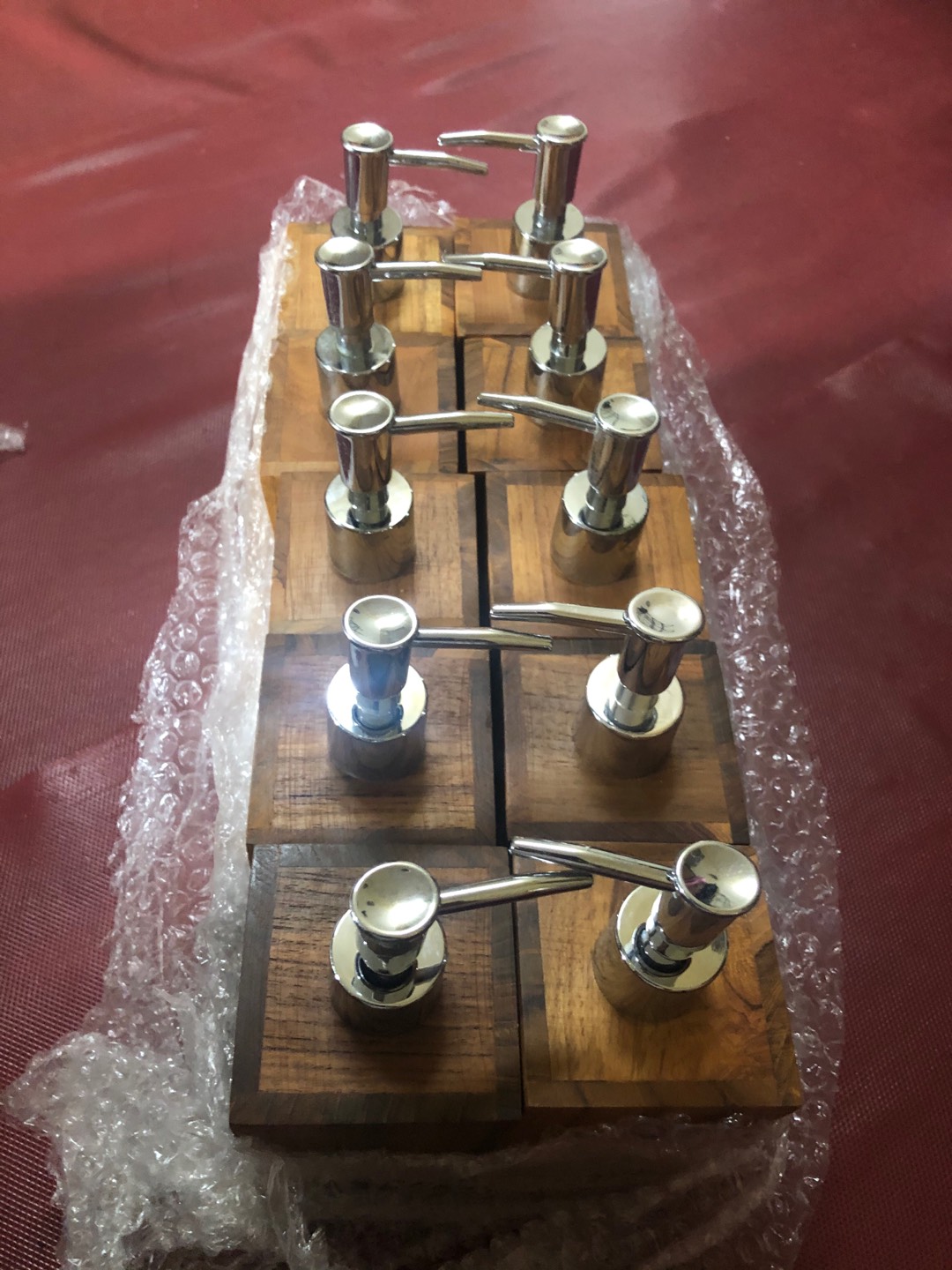 Botol Shampo Kayu Jati/pump Shampo/sabun Cair/dispenser Sabun/tempat Hand Sanitizer/wadah Sabun Cair