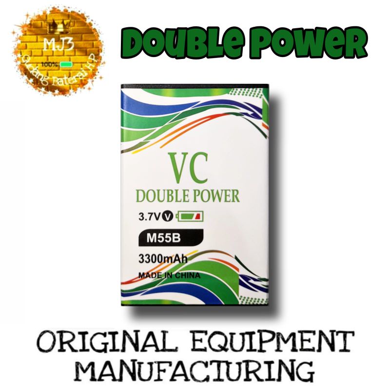 Baterai VC Double Power M60/M6A/M6 battery batre