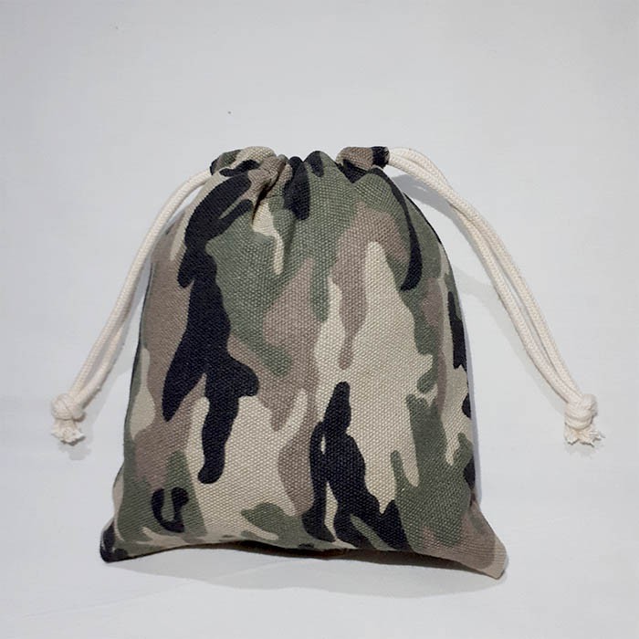 Pouch serut motif army - tas mini serbaguna Realpict !