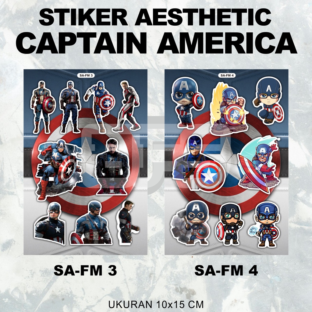 Captain America sticker 