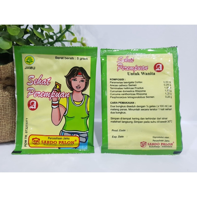 Jual Jamu Serbuk Sehat Perempuan Sabdo Palon Pack Isi Sachet