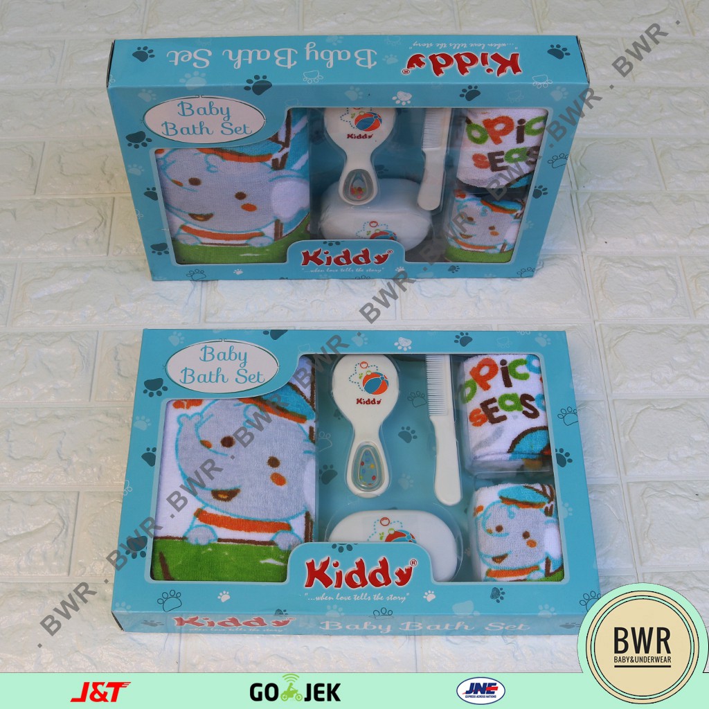 BABY SET KIDDY | Kado Bayi | Perlengkapan Mandi Bayi