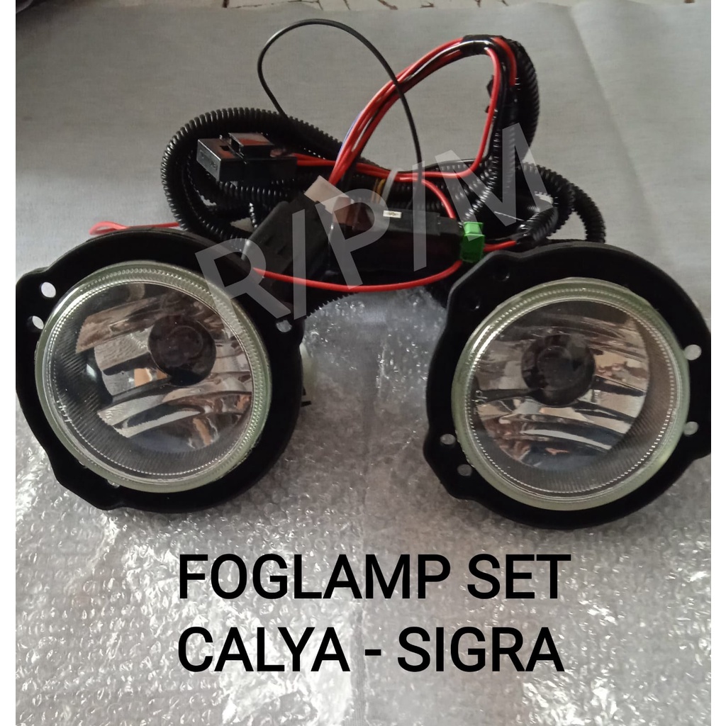 FOGLAMP /LAMPU KABUT SET CALYA / SIGRA 2016-2024