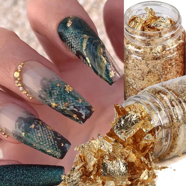 3g / Box Nails Art Irregular Foils Flakes Crafts