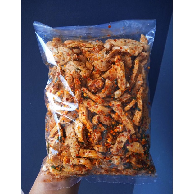 

BASRENG PEDAS/basreng baso goreng/basreng daun jeruk isi 250 gram