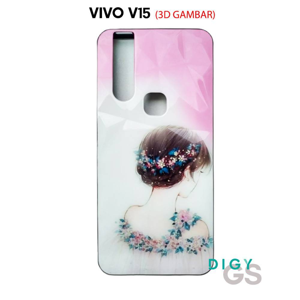 Casing VIVO V15   Motif fuze karakter  model cowok 3D Gambar Timbul