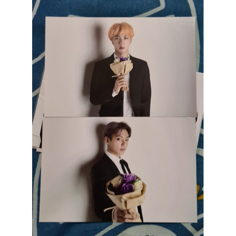 BTS - Jin dan Jungkook broadcast photo (versi Idol)