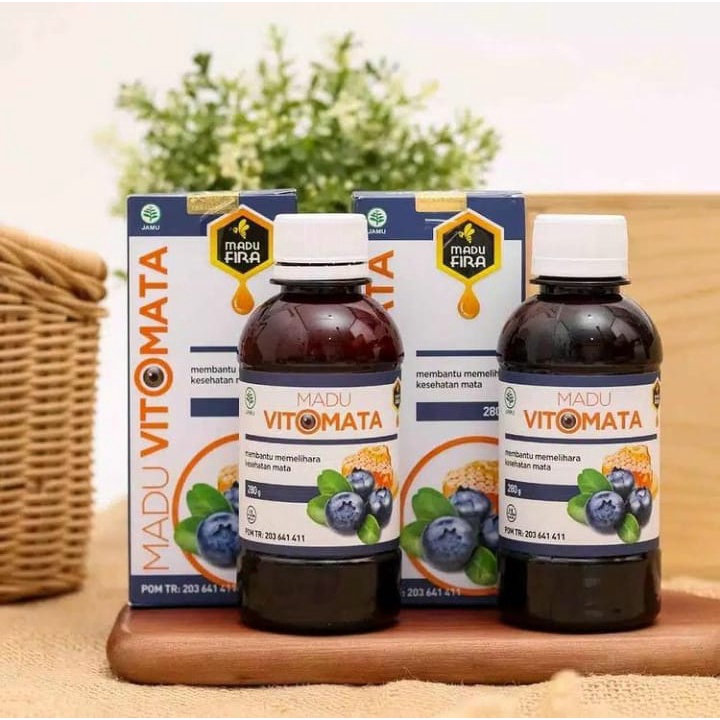 

Madu Herbal VITOMATA - Untuk Kesehatan Mata Alami - 280gr