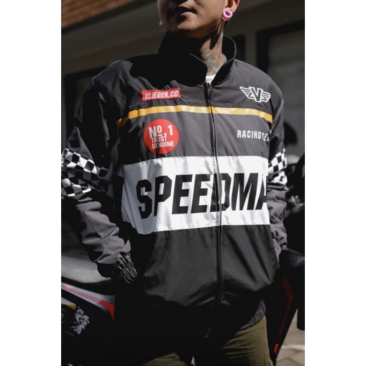 VLIEGER| JACKET NASCAR RACING ADDICTION/ JACKET MOTOR PRIA/WANITA ORIGINAL