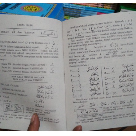 BUKU EDUKASI PELAJARAN TAJWID GROSIR