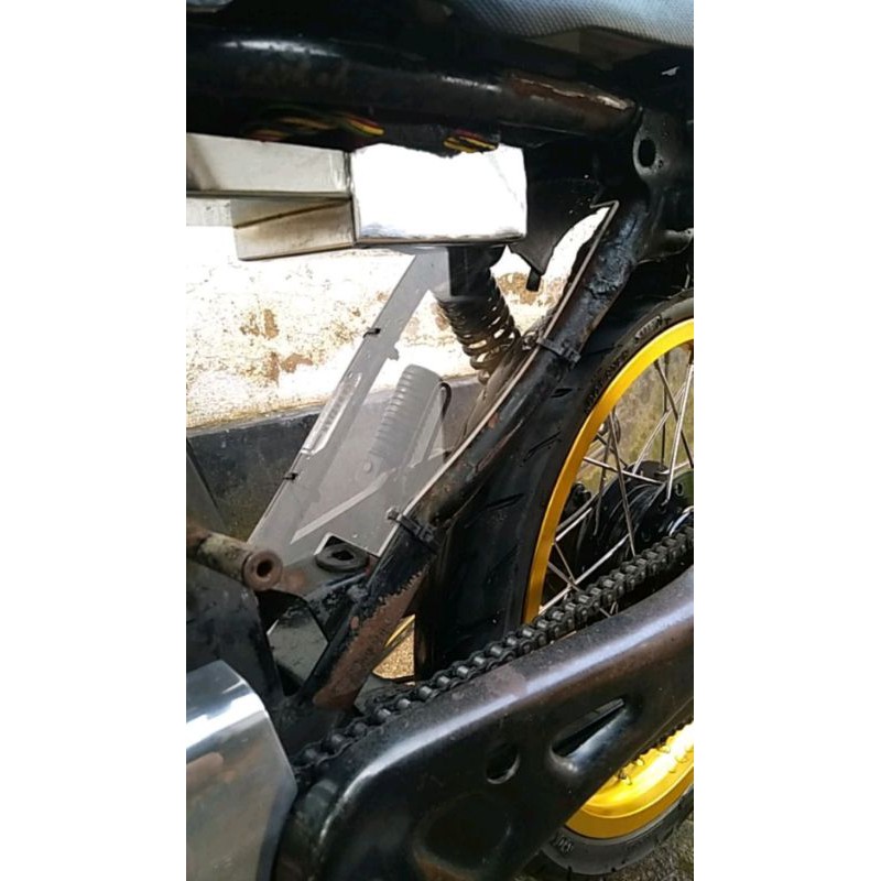 Mika kolong gl pro megapro acrylic bening tebal 3mm