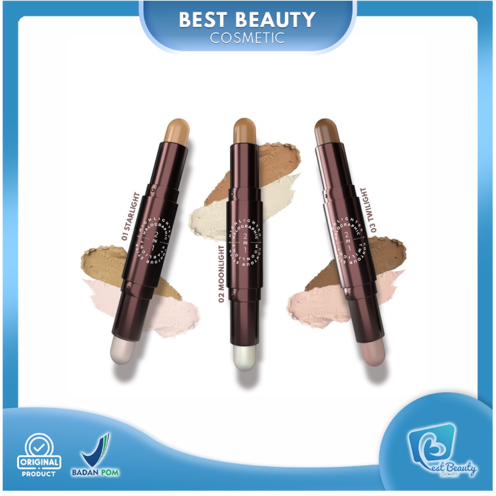 ★ BB ★ Madame Gie Halographic 2-in-1 Highlighter &amp; Contour Stick