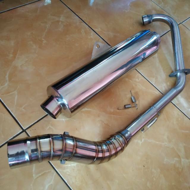 Knalpot standar FU bobokan vixion,sonic,satria,cb,cbr,byson,dll