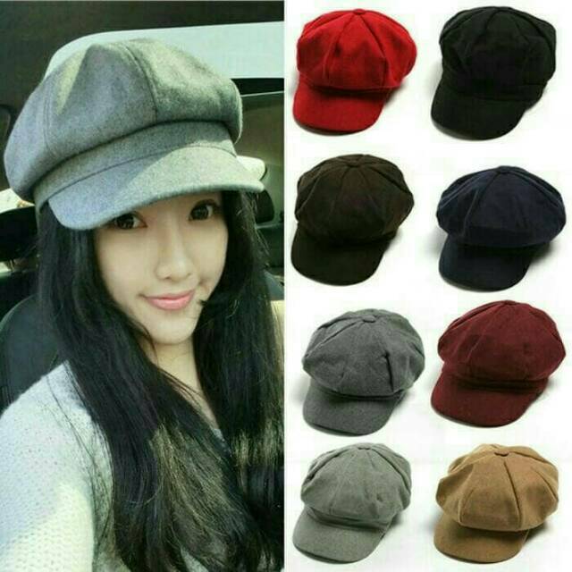 TOPI PET NEWSBOY KEREN HAT BAKERBOY TOPI PELUKIS DETEKTIF SUTRADARA