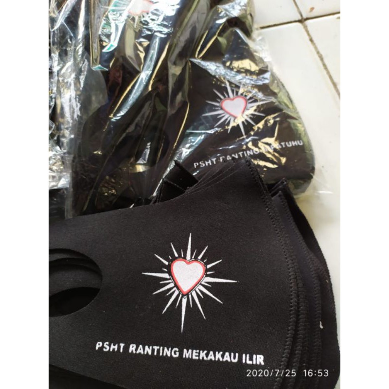 masker scuba sablon