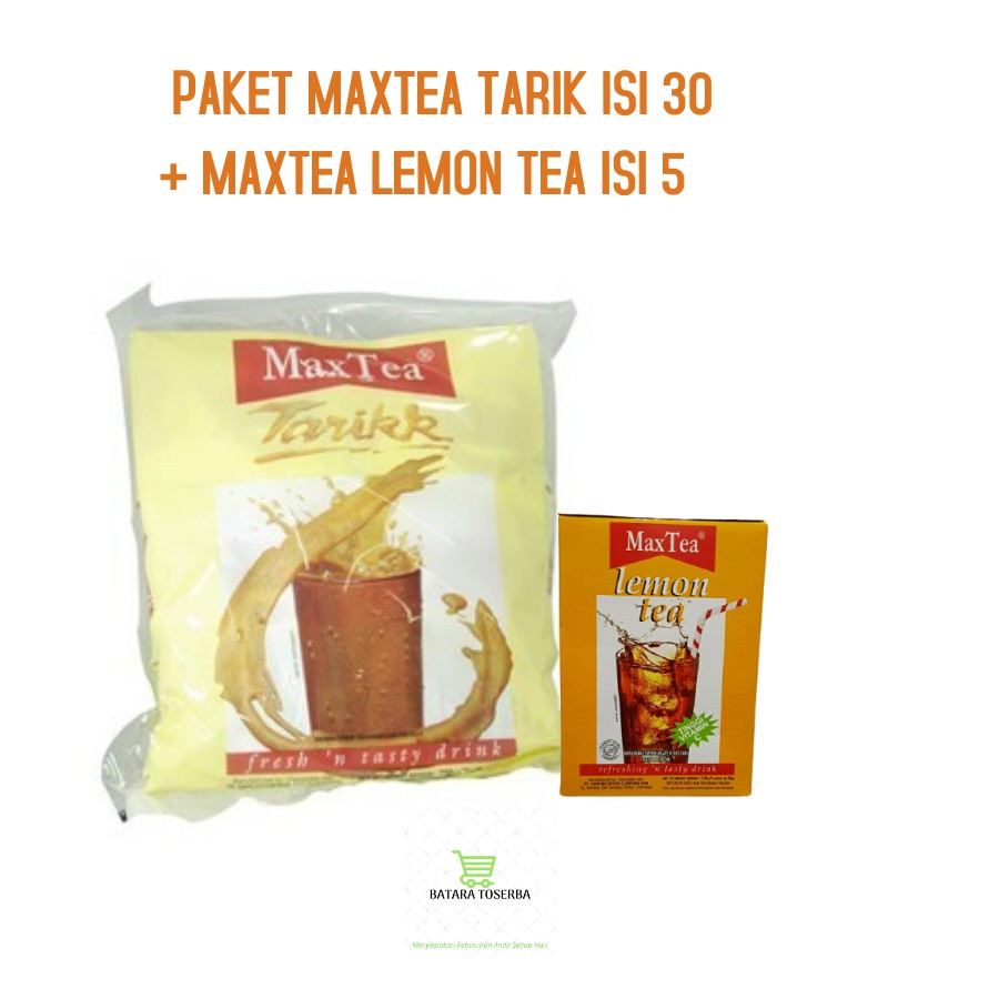 

Paket Maxtea Tarik dan Maxtea Lemon Tea