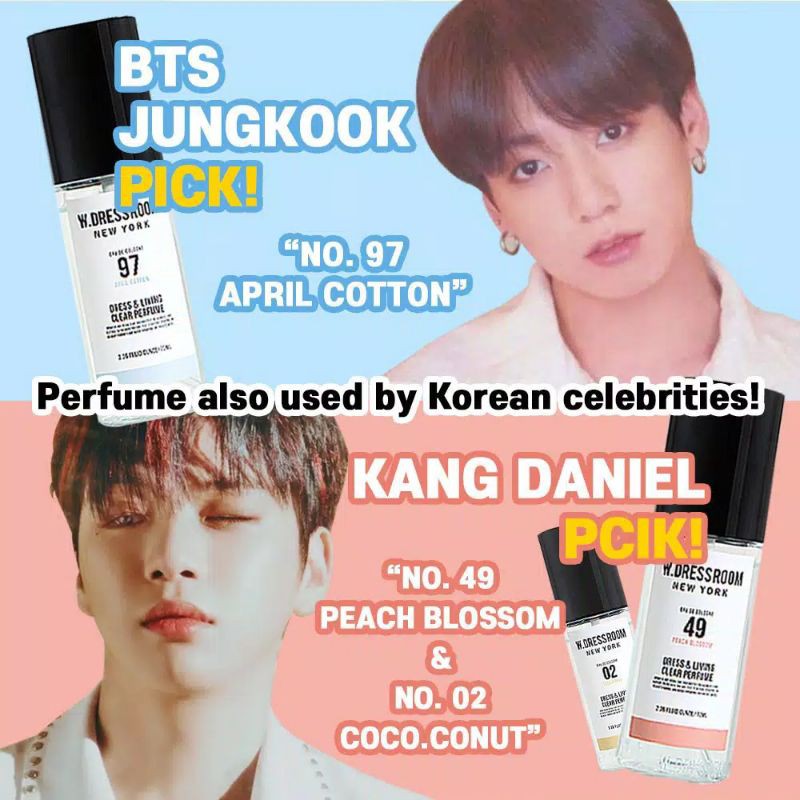 Minyak Wangi - W.Dressroom parfum BTS / Parfume Jungkook 50ML