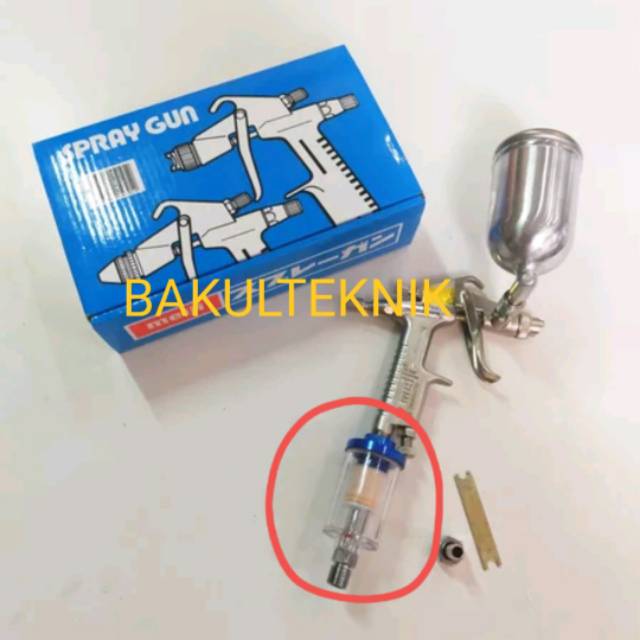 Air filter spray gun filter spray gun Mini air filter spray gun drat 1/4 filter kelembaban penangkap