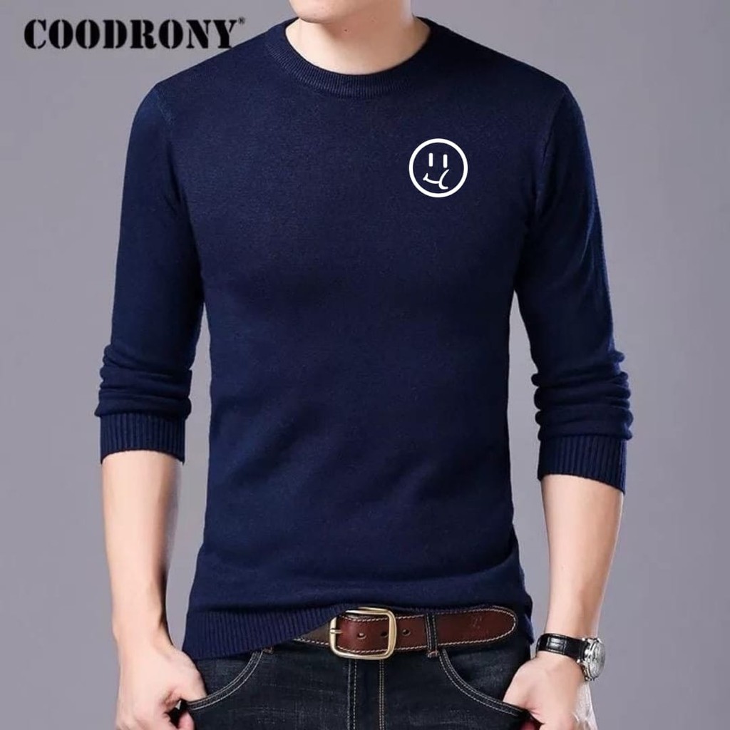 BISA COD / ALIPIO FASHION -  BAJU SWEATER SEURI / fashion pria / terbaru / keren