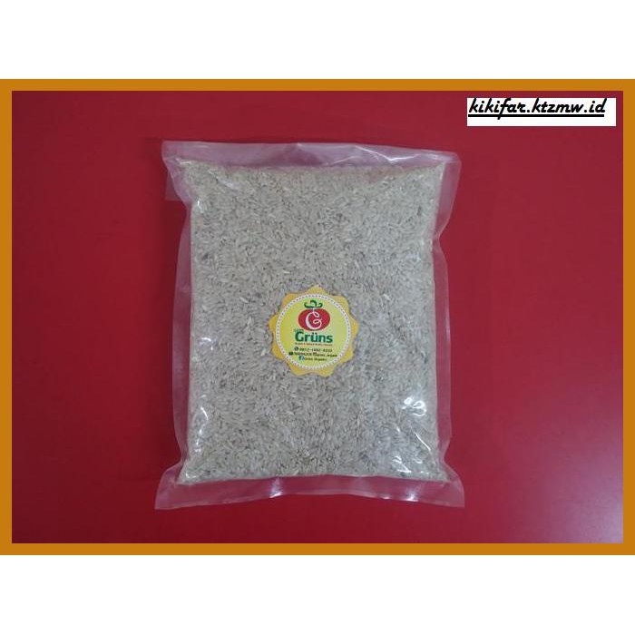 

ANEKA-BERAS- GROW GRUNS - BERAS COKLAT ORGANIK / ORGANIC BROWN RICE ( 1 KG ) -BERAS-SEHAT.