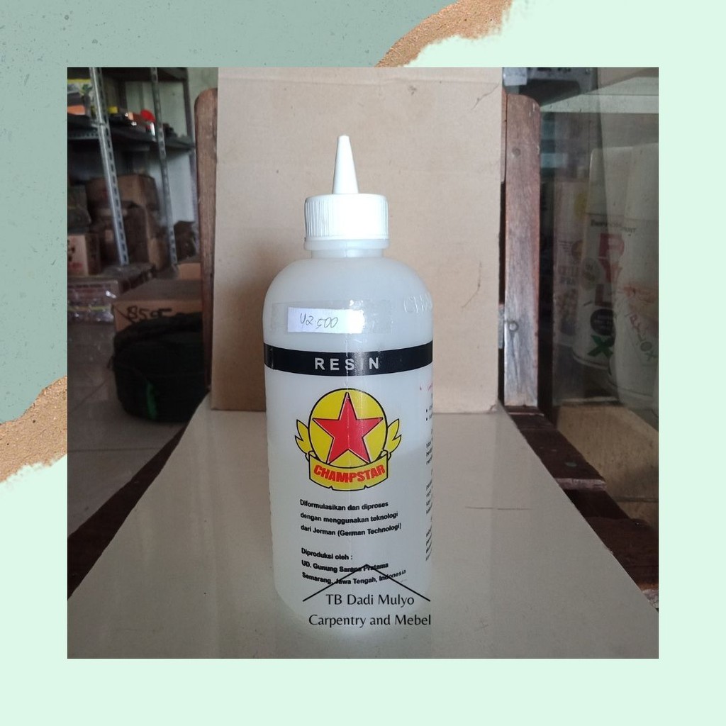 

Lem Epoxy Polyamid Hardener + Resin 400 ml / Lem Kayu Epoxy Chamstar 400 ml