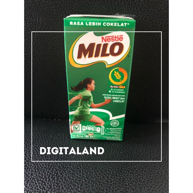 

Susu UHT Milo Activ-Go 180ml