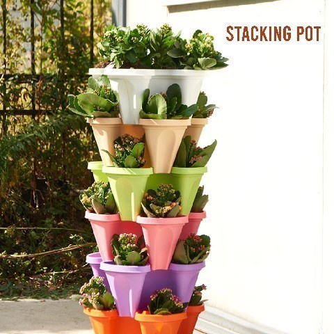 STACKING POT - TANAMAN POT TETAP RAPI DAN TERORGANISIR