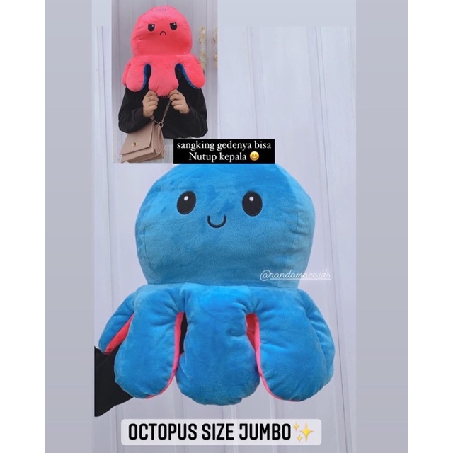 boneka gurita jumbo viral