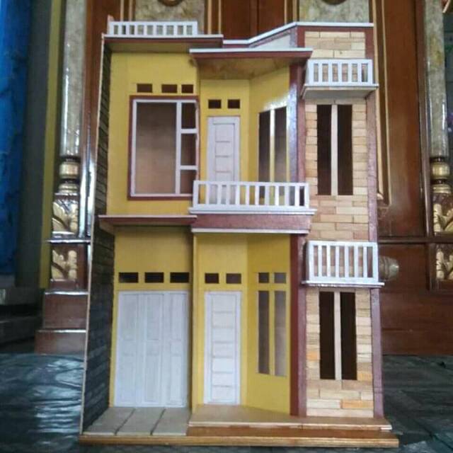 Miniatur Rumah Minimalis