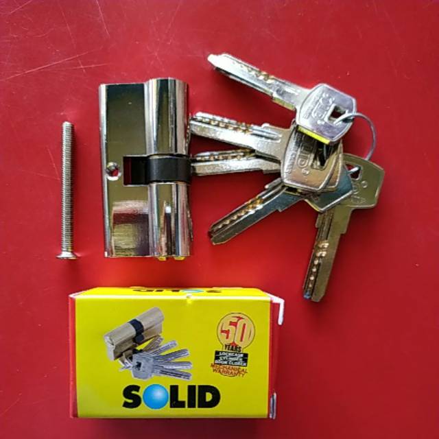 Anak kunci/silinder SOLID MODEL KOMPUTER
