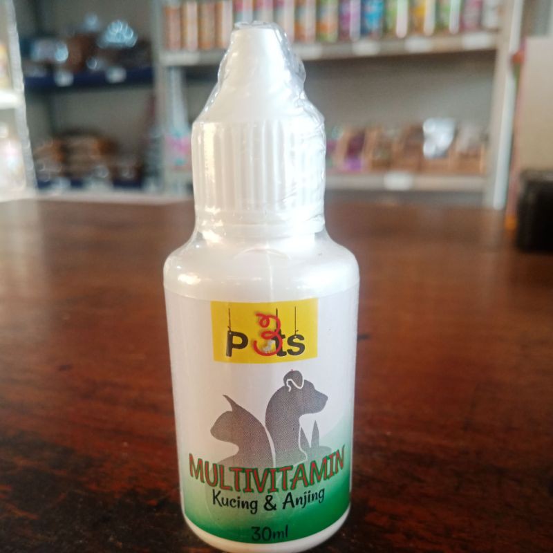 Multivitamin kucing &amp; anjing 3pets 30ml