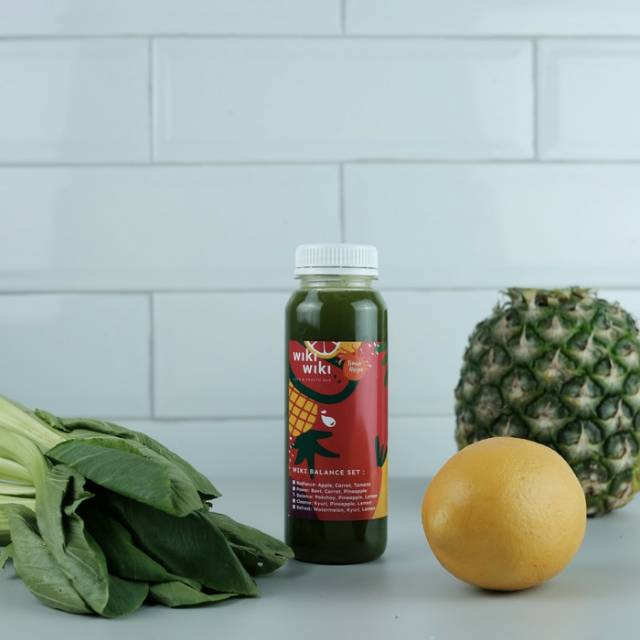 

TemanNgejus Balance - Pakchoy Pineapple & Lemon Juice - Jus Pakchoy Nanas & Lemon