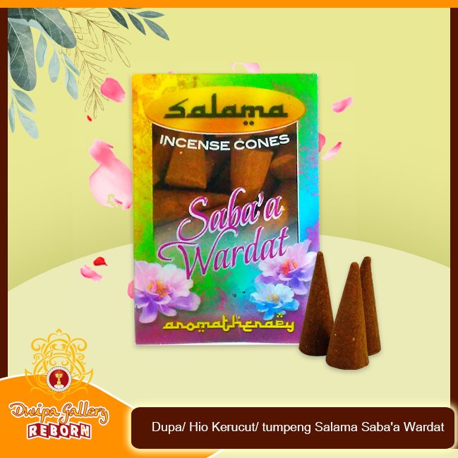 Dupa Buhur Aromaterapi Kerucut Cone Tumpeng Saudi Arabi Salama 30pcs