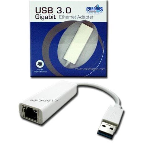 CHRONOS USB3.0 USB TO LAN RJ45 Ethernet Adapter 1000Mbps gigabit