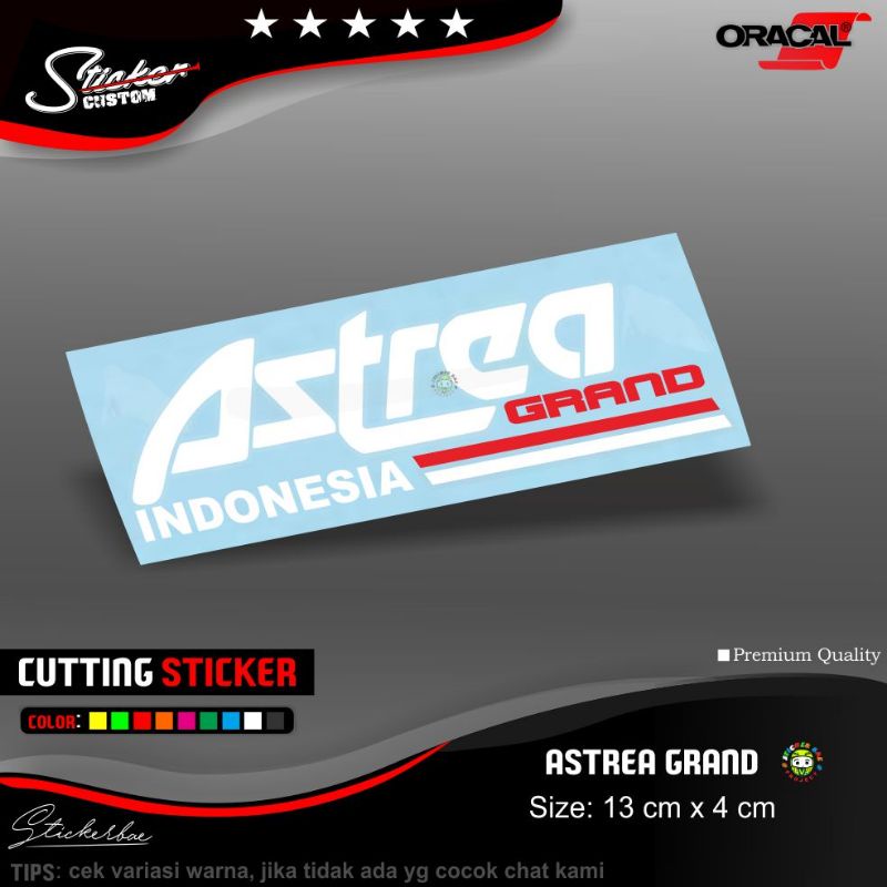 Cutting stiker Stickerbae4  stiker motor aztrea Stiker aztrea grand indonesia stiker astrea grand indonesia