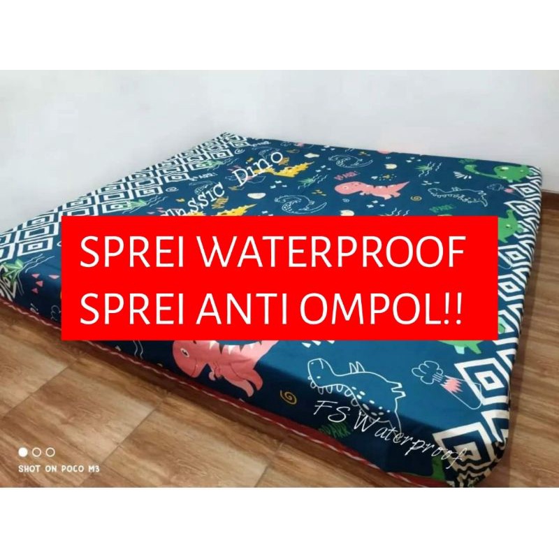 UKURAN 200x200 cm, SPREI WATERPROOF, Jumbo