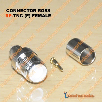 ONEKTOR CONNECTOR RG58 RP-TNC F (FEMALE)