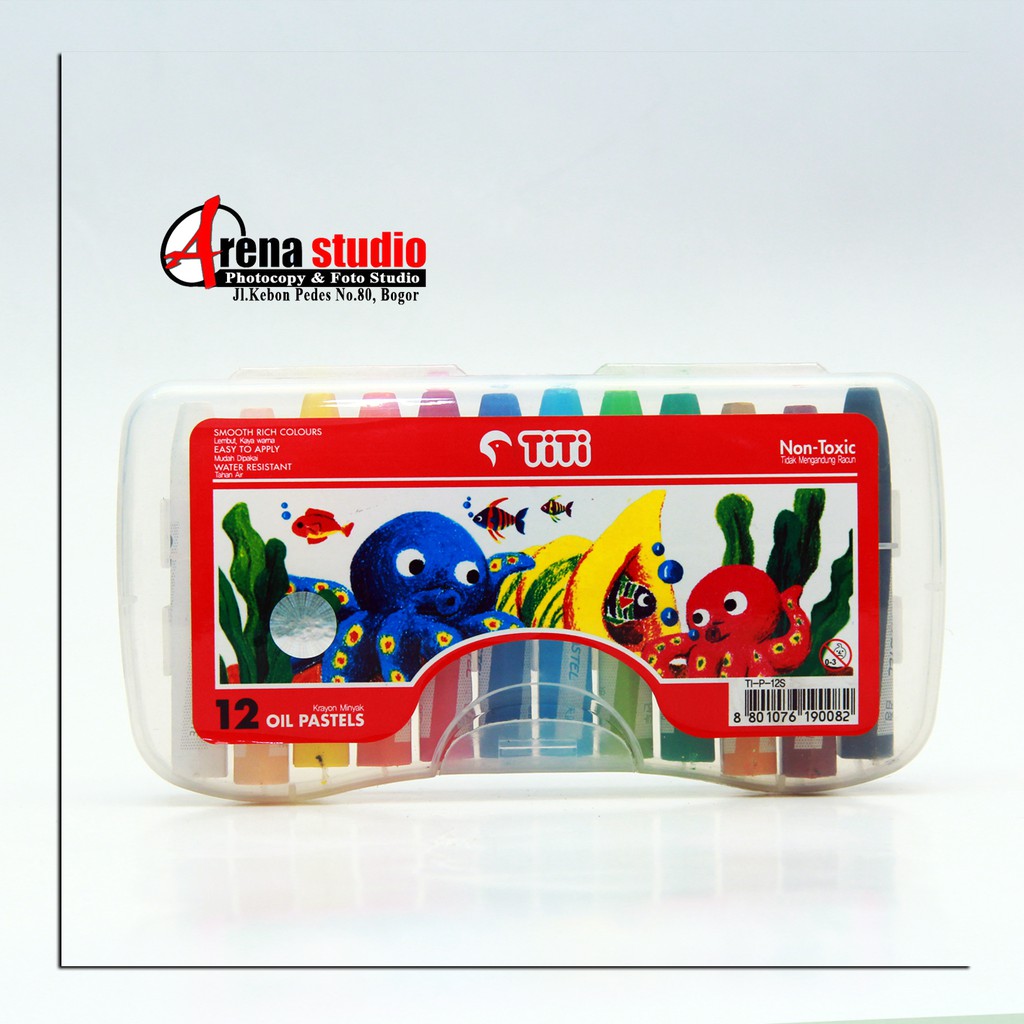 

Crayon Titi Oil Pastel 12 Warna