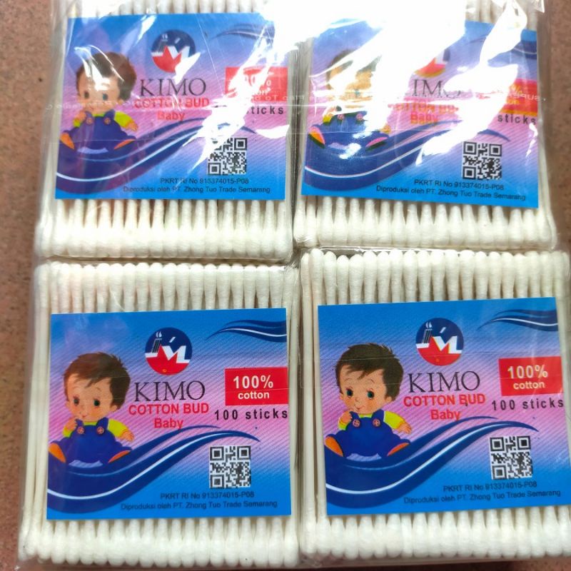 Cotton Bud Dewasa &amp; Baby 100pcs/Korek Kuping/Pembersih Telinga